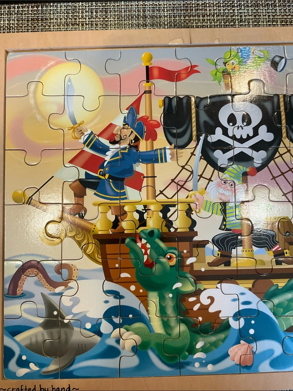 Melissa and Doug- Pirate Ship Wood puzzle
